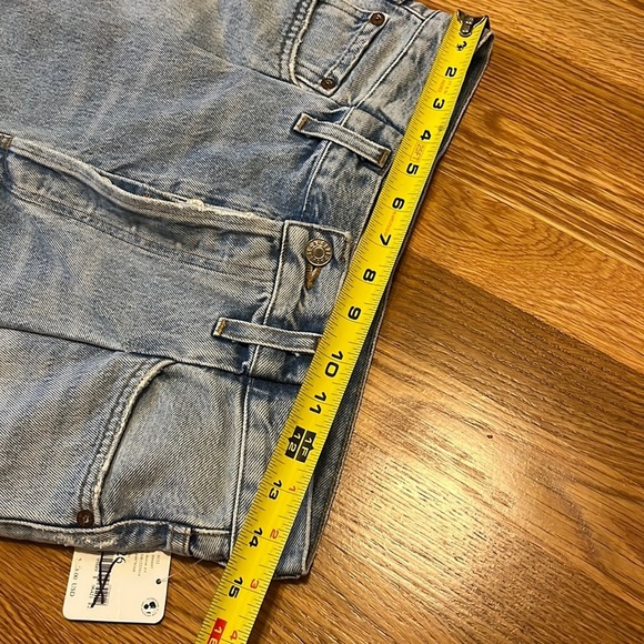 NWT AGolde Fold Waistband Jeans Size 26 - Picture 8 of 15